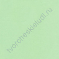 Ткань для рукоделия 50х110 см, 100% хлопок, цвет светло-зеленый