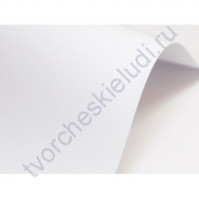 Дизайнерский картон без тиснения Iceblink Bianco, плотность 350 г/м, 30х30см 