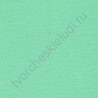 Кардсток текстурированный 30.5х30.5 см, плотность 216 гр/м, цвет Персидский зеленый