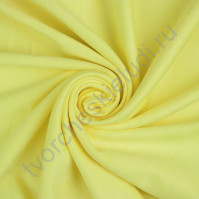 Искусственная замша двусторонняя, плотность 310 г/м2, размер 50х37 см (+/- 2см), цвет лимонный желтый