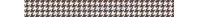 Бумажный скотч с принтом Гусиные лапки 15ммх8м, цвет коричневый