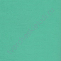 Кардсток текстурированный Карибский зеленый, 30.5х30.5 см, 216 гр/м