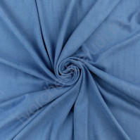 Искусственная замша двусторонняя, плотность 310 г/м2, размер 50х37 см (+/- 2см), цвет пыльный голубой