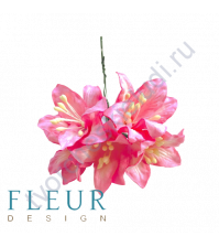 Цветы Лилии розовые, размер цветка 3.75 см, 5 шт