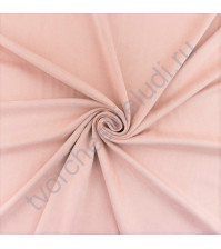 Искусственная замша двусторонняя, плотность 310 г/м2, размер 50х37 см (+/- 2см), цвет пудровый розовый