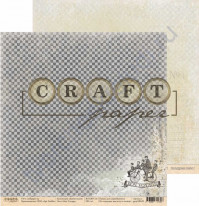 Бумага для скрапбукинга двусторонняя коллекция Джентльмен, 30.5х30.5 см, 190 гр/м, лист Bon Voyage