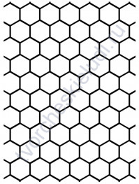 Папка для тиснения Honeycomb Соты