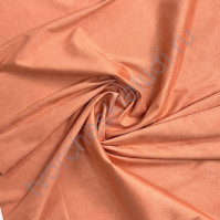 Искусственная замша двусторонняя Premium, плотность 340 г/м2, размер 50х70 см (+/- 2см), цвет оранжевый коралл
