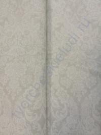 Ткань для рукоделия 50х50 см, 100% хлопок, цвет белый орнамент