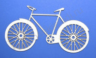 Чипборд Велосипед, 40х74 мм