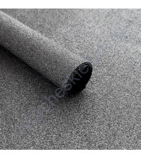 Ткань декоративная Глиттер, толщина 0.4 мм, 30х32 см, (+/-2см),цвет графит