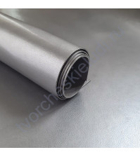 Кожзам переплетный на полиуретановой основе Металлик, плотность 280 гр/м2, 35х50 см, цвет А331-серебро