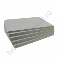 Переплетный картон (чипборд) двусторонний, формат 30х30 см, толщ 1.5 мм