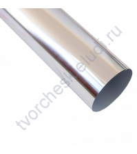 Термотрансферная пленка металлик стрейч, цвет зеркальное серебро, 25х25 см (+/- 2 см)