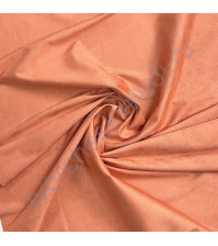 Искусственная замша двусторонняя Premium, плотность 340 г/м2, размер 50х35 см (+/- 2см), цвет оранжевый коралл