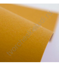 Кардсток текстурированный 30х30 см, цвет темно-желтый, плотность 250 гр/м2
