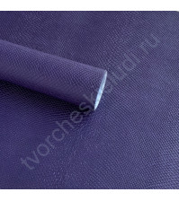 Кожзам переплетный с тиснением Питон, плотность 255 гр/м2, 70х25 см, цвет фиолетовый