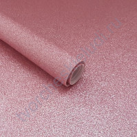 Ткань декоративная Глиттер, толщина 0.4 мм, 30х32 см, (+/-2см),цвет нежный розовый