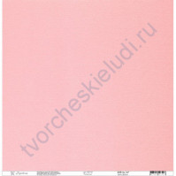 Кардсток текстурированный 30.5х30.5 см, цвет Розоватый, плотность 235 гр/м2
