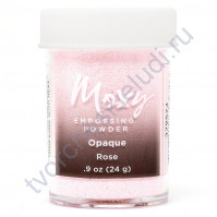 Пудра для эмбоссинга Moxy Opaque, 17 гр, цвет Rose (розовый)