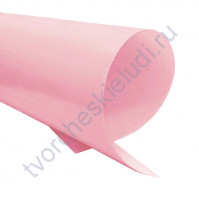 Термотрансферная пленка, цвет пастельный розовый, матовый, 30х25 см (+/-1 см)