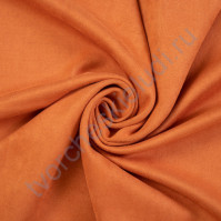 Искусственная замша Suede, плотность 230 г/м2, размер 35х50см (+/- 2см), цвет абрикосовое варенье