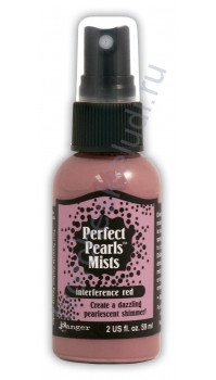 Чернила Perfect Pearls™ Mists с перламутровым эффектом, флакон-распылитель емкостью 59 мл, цвет интерферирующий красный