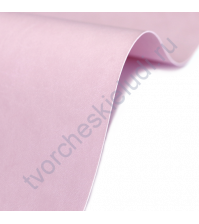 Кожзам переплетный на полиуретановой основе плотность 230 гр/м2, 50х35 см, цвет F141-розово-сиреневый